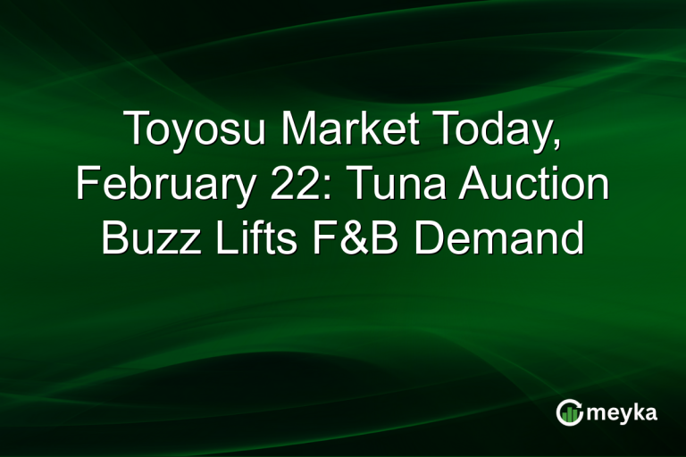 Toyosu Market Today, February 22: Tuna Auction Buzz Lifts F&B Demand