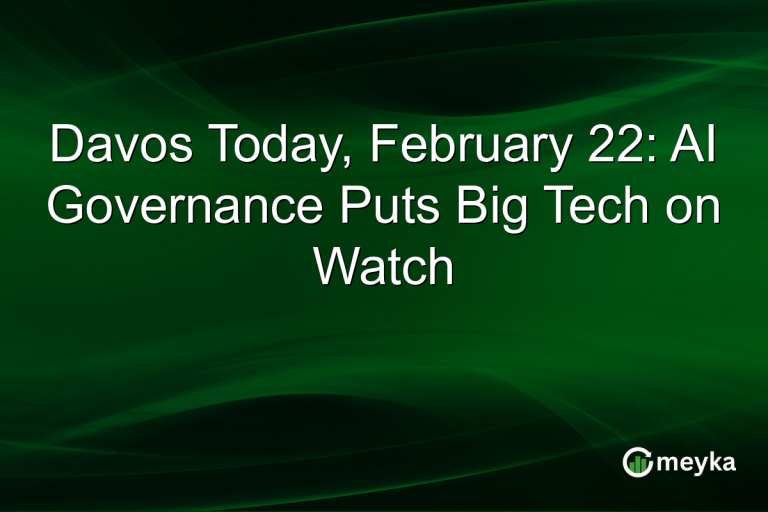 Davos Today, February 22: AI Governance Puts Big Tech on Watch