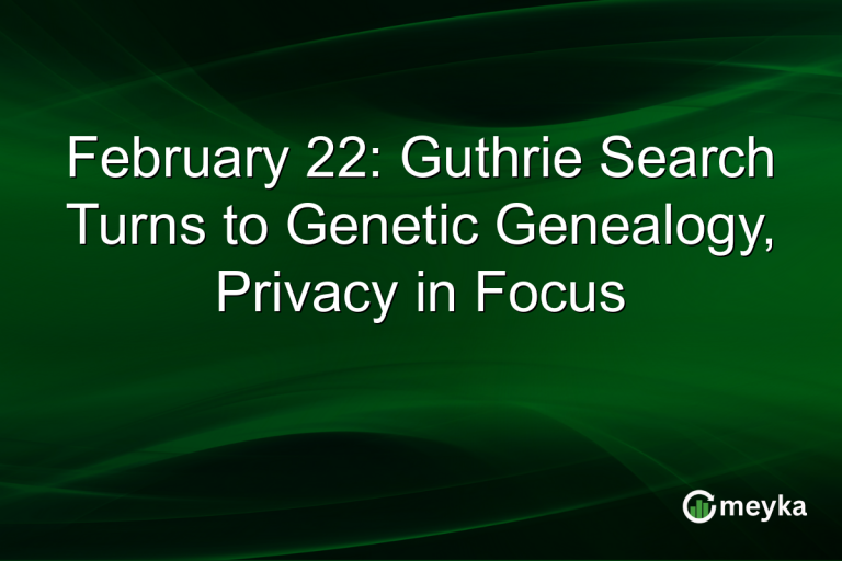 February 22: Guthrie Search Turns to Genetic Genealogy, Privacy in Focus