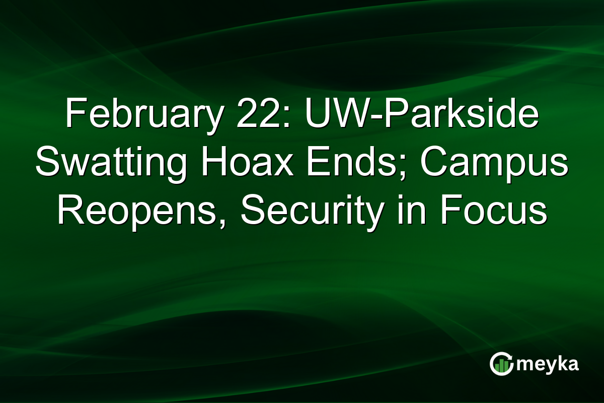 February 22: UW-Parkside Swatting Hoax Ends; Campus Reopens, Security in Focus