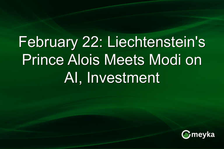 February 22: Liechtenstein's Prince Alois Meets Modi on AI, Investment
