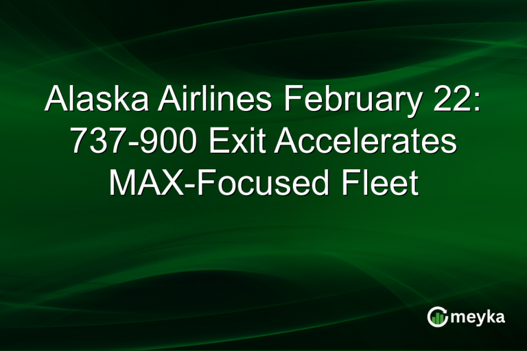 Alaska Airlines February 22: 737-900 Exit Accelerates MAX-Focused Fleet
