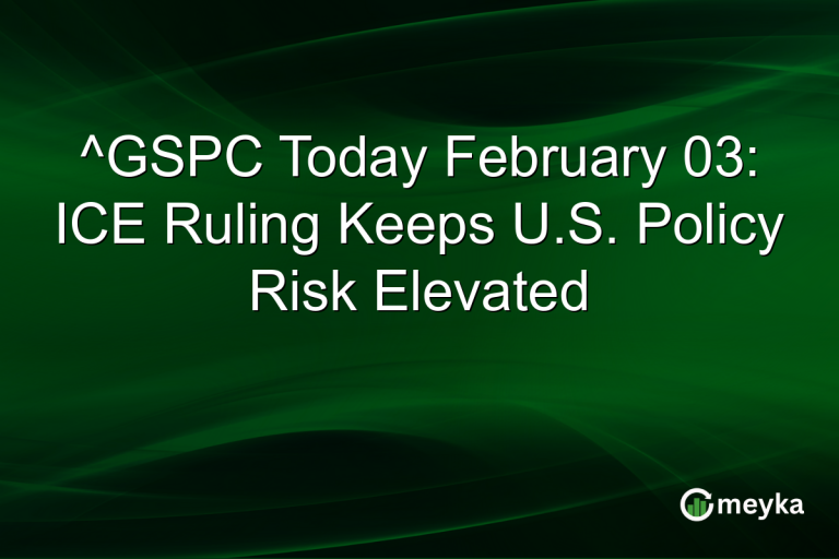^GSPC Today February 03: ICE Ruling Keeps U.S. Policy Risk Elevated