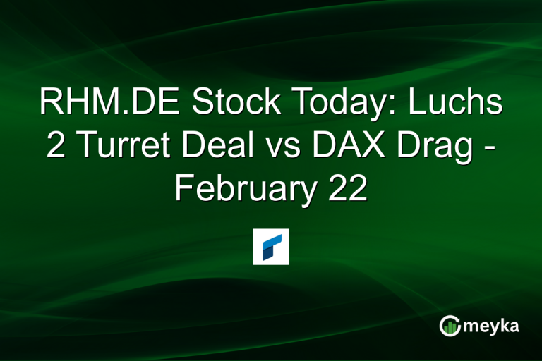RHM.DE Stock Today: Luchs 2 Turret Deal vs DAX Drag - February 22