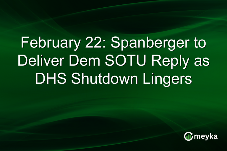 February 22: Spanberger to Deliver Dem SOTU Reply as DHS Shutdown Lingers