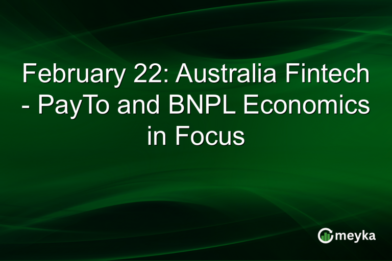 February 22: Australia Fintech - PayTo and BNPL Economics in Focus