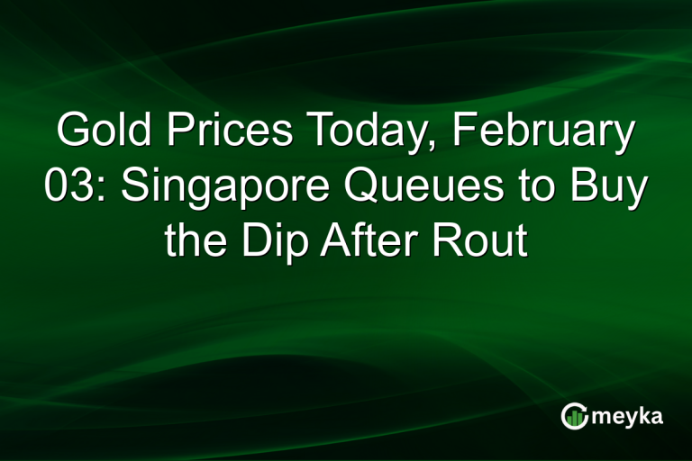Gold Prices Today, February 03: Singapore Queues to Buy the Dip After Rout