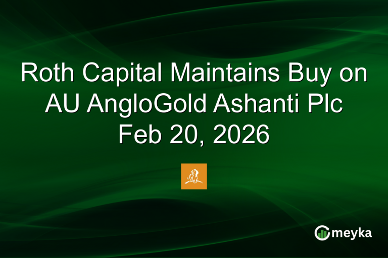 Roth Capital Maintains Buy on AU AngloGold Ashanti Plc Feb 20, 2026