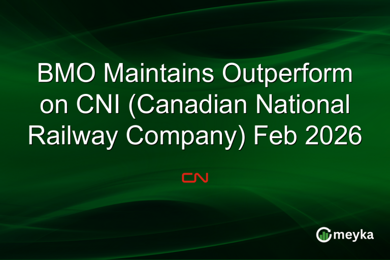 BMO Maintains Outperform on CNI (Canadian National Railway Company) Feb 2026