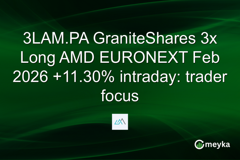 3LAM.PA GraniteShares 3x Long AMD EURONEXT Feb 2026 +11.30% intraday: trader focus