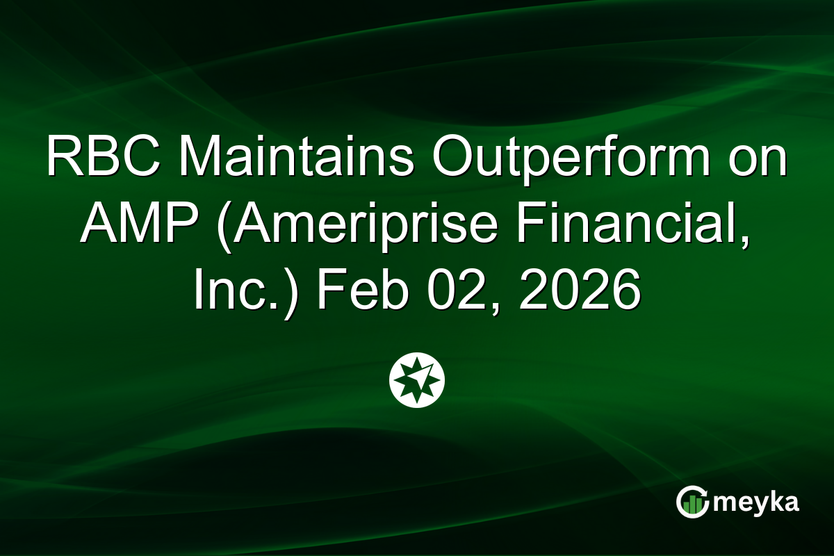 RBC Maintains Outperform on AMP (Ameriprise Financial, Inc.) Feb 02, 2026