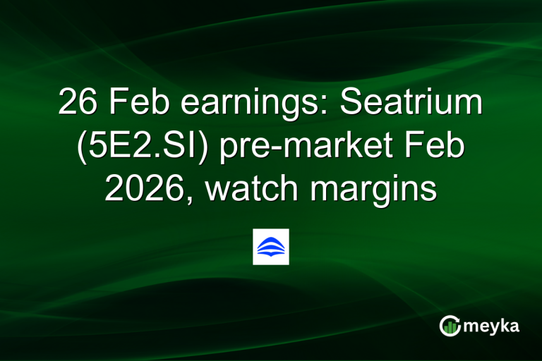 26 Feb earnings: Seatrium (5E2.SI) pre-market Feb 2026, watch margins