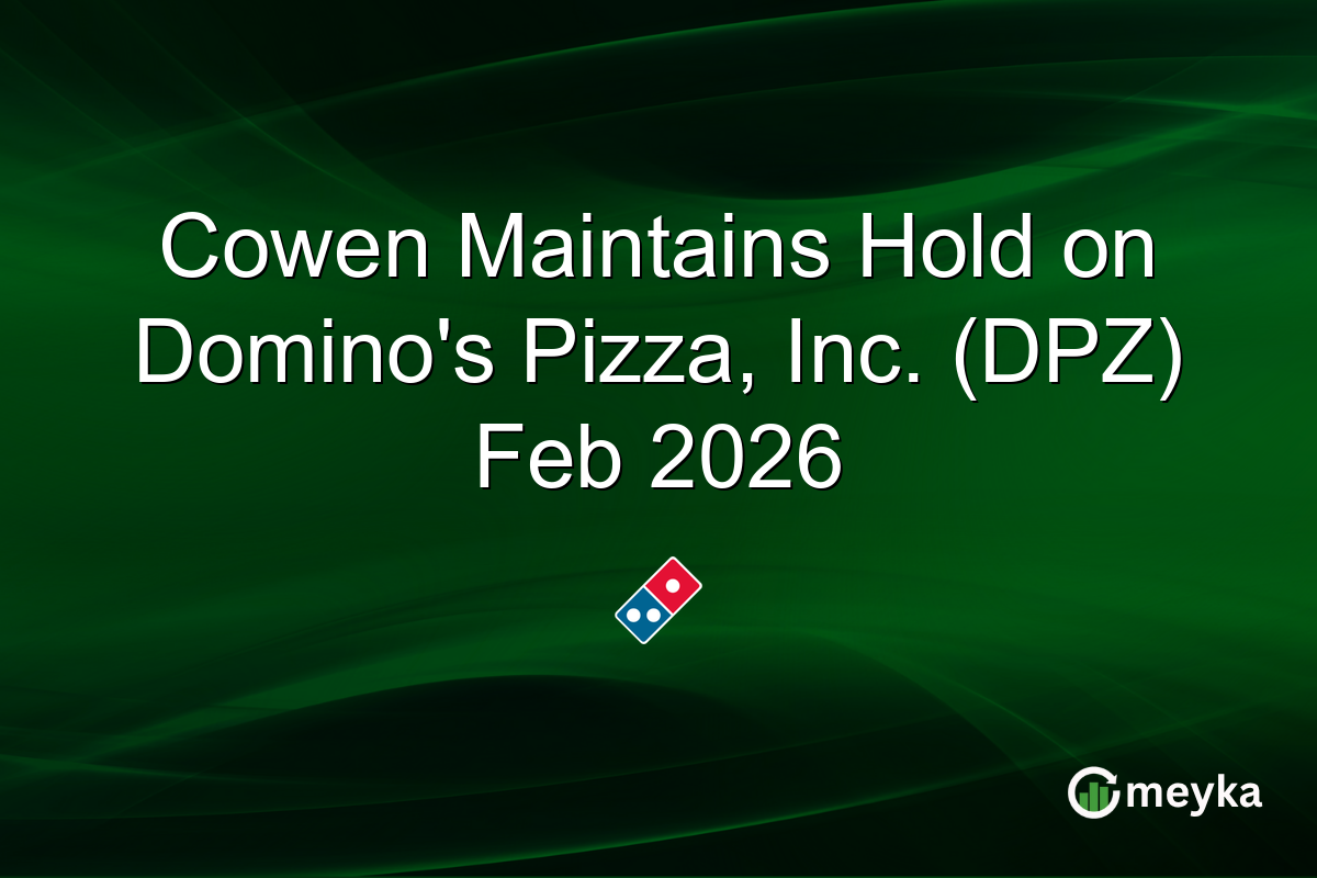 Cowen Maintains Hold on Domino’s Pizza, Inc. (DPZ) Feb 2026
