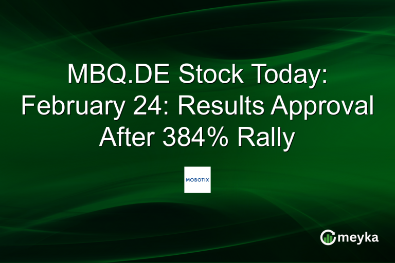 MBQ.DE Stock Today: February 24: Results Approval After 384% Rally