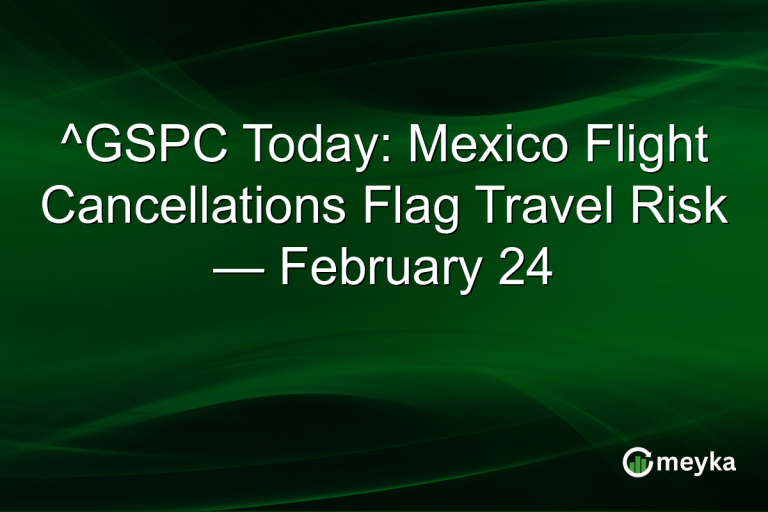 ^GSPC Today: Mexico Flight Cancellations Flag Travel Risk — February 24