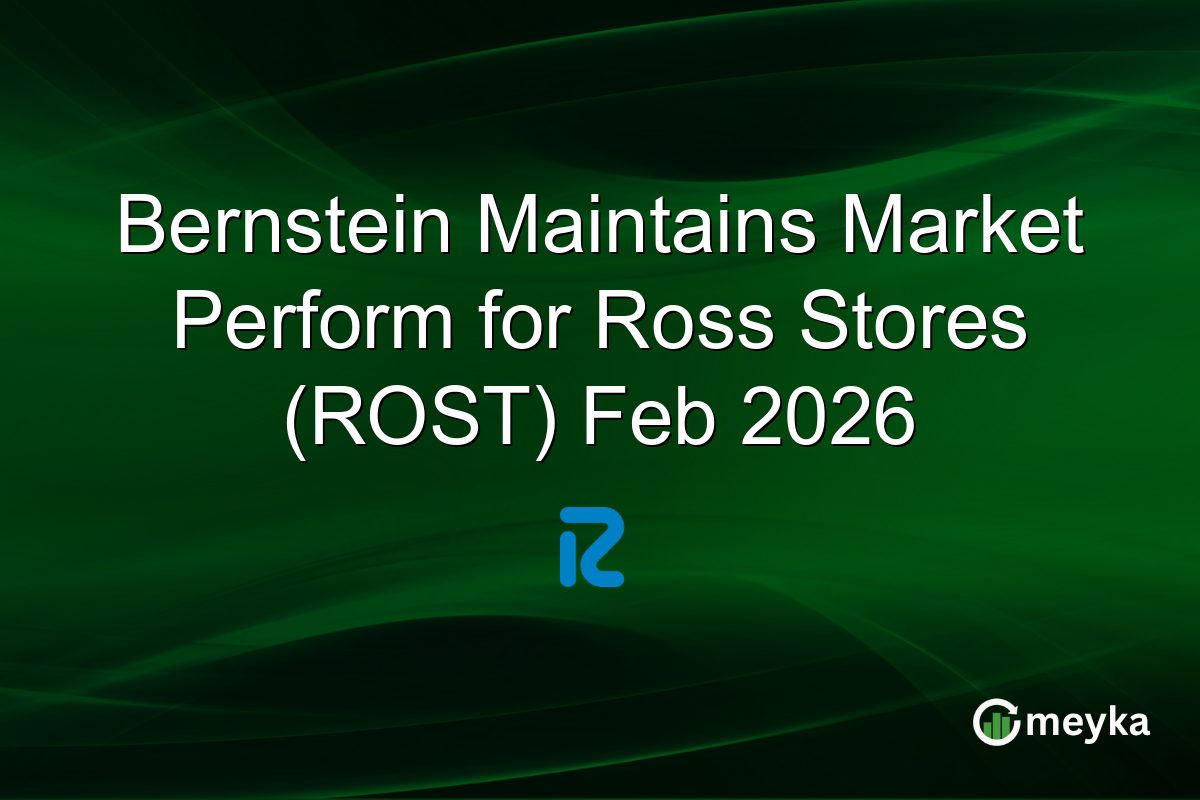 Bernstein Maintains Market Perform for Ross Stores (ROST) Feb 2026