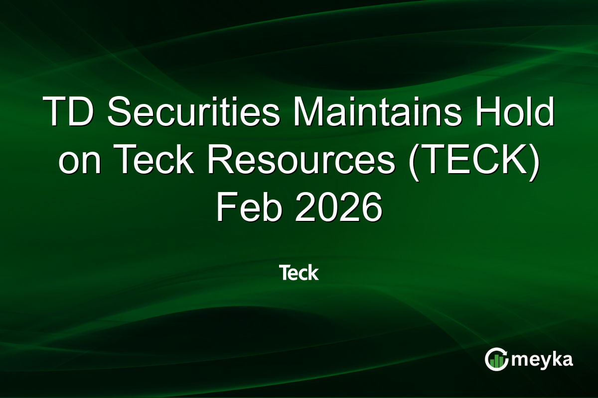 TD Securities Maintains Hold on Teck Resources (TECK) Feb 2026