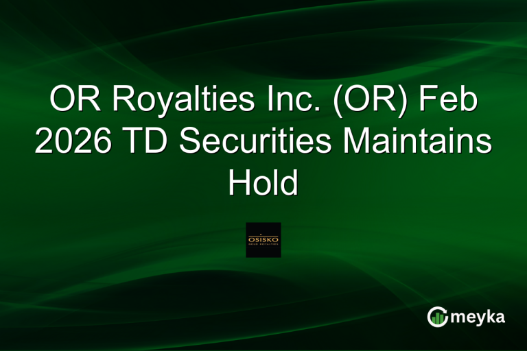 OR Royalties Inc. (OR) Feb 2026 TD Securities Maintains Hold