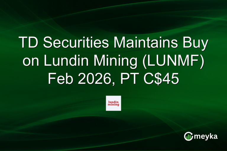 TD Securities Maintains Buy on Lundin Mining (LUNMF) Feb 2026, PT C$45
