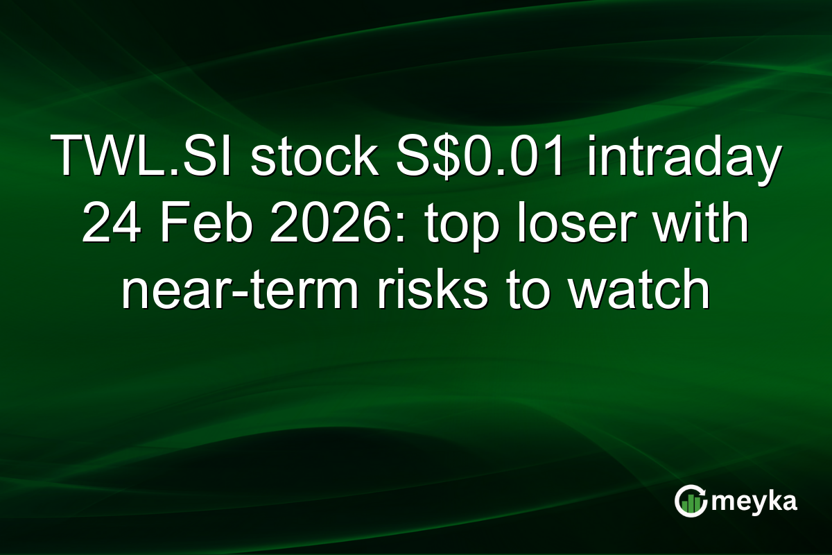 TWL.SI stock S$0.01 intraday 24 Feb 2026: top loser with near-term risks to watch