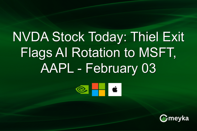 NVDA Stock Today: Thiel Exit Flags AI Rotation to MSFT, AAPL - February 03