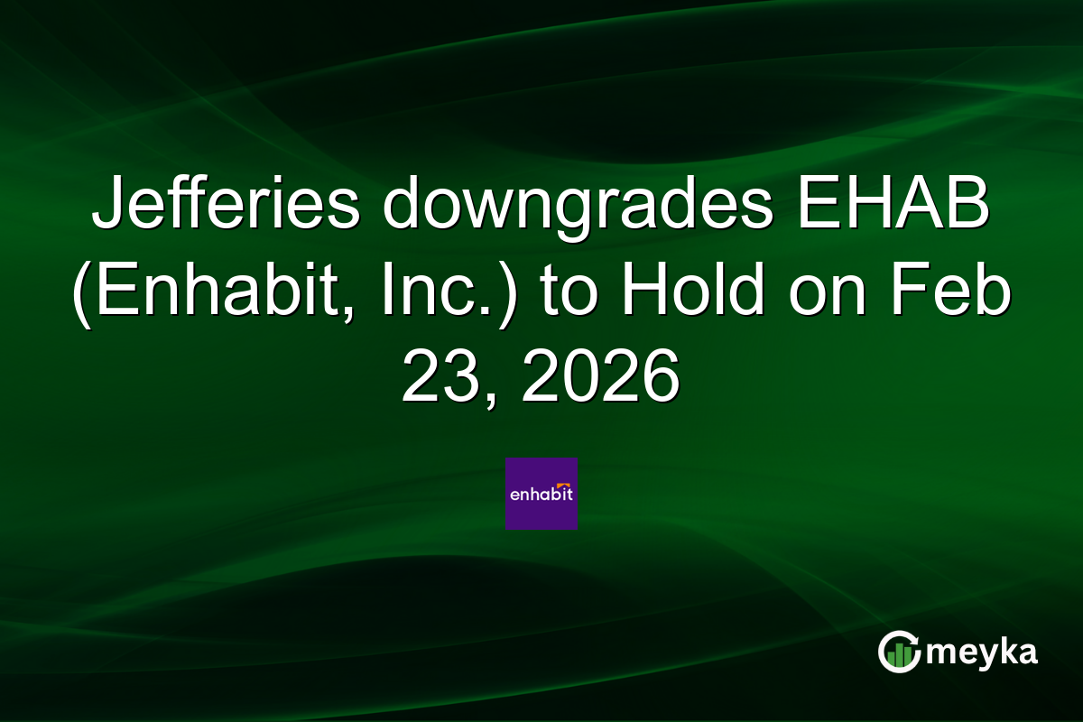 Jefferies downgrades EHAB (Enhabit, Inc.) to Hold on Feb 23, 2026