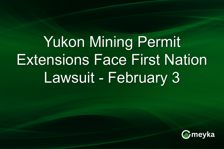 Yukon Mining Permit Extensions Face First Nation Lawsuit - February 3