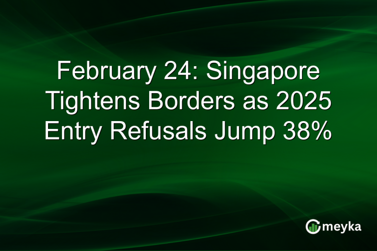 February 24: Singapore Tightens Borders as 2025 Entry Refusals Jump 38%