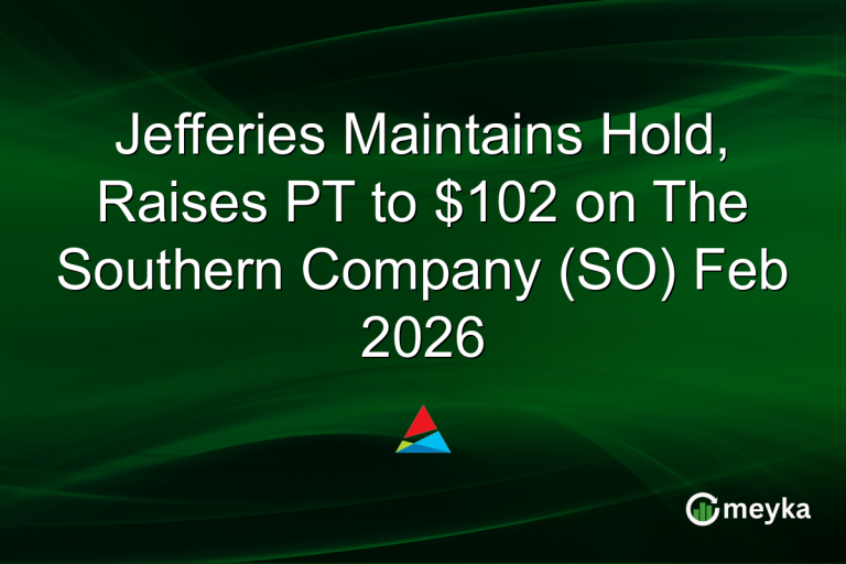 Jefferies Maintains Hold, Raises PT to $102 on The Southern Company (SO) Feb 2026