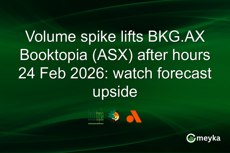 Volume spike lifts BKG.AX Booktopia (ASX) after hours 24 Feb 2026: watch forecast upside