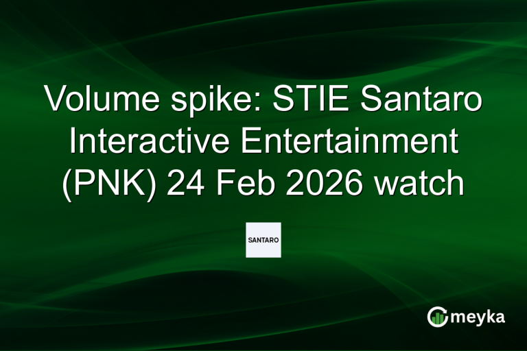 Volume spike: STIE Santaro Interactive Entertainment (PNK) 24 Feb 2026 watch