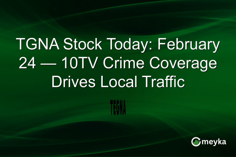 TGNA Stock Today: February 24 — 10TV Crime Coverage Drives Local Traffic