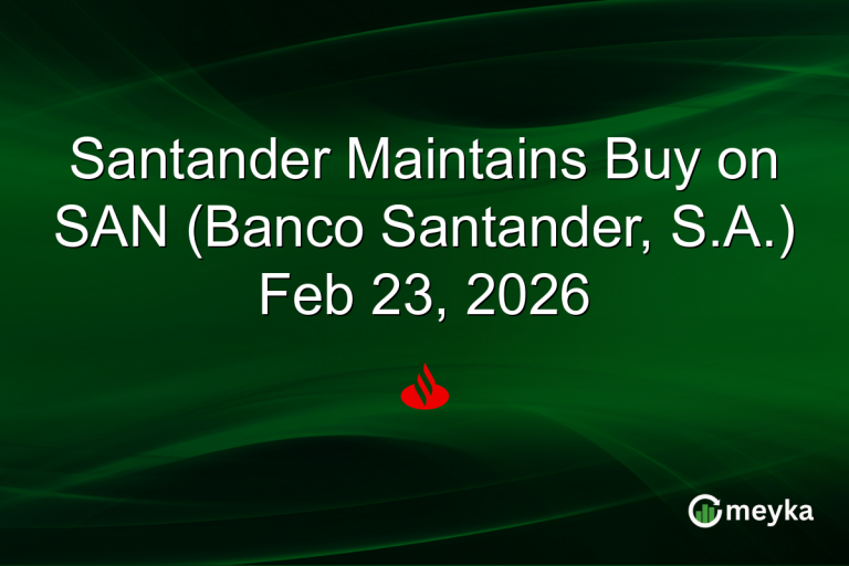Santander Maintains Buy on SAN (Banco Santander, S.A.) Feb 23, 2026