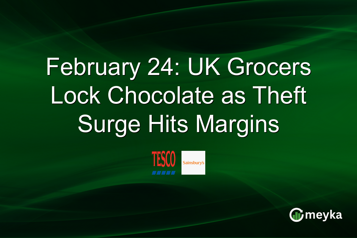 February 24: UK Grocers Lock Chocolate as Theft Surge Hits Margins