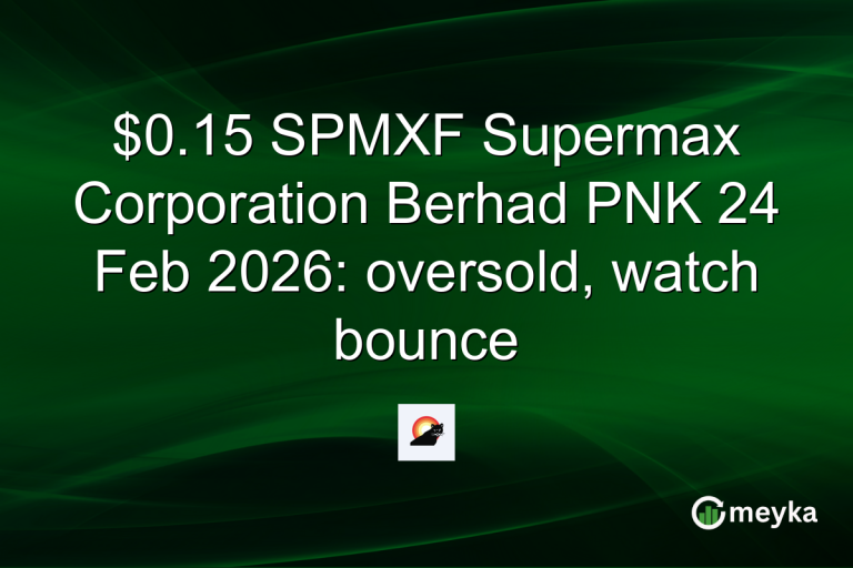 $0.15 SPMXF Supermax Corporation Berhad PNK 24 Feb 2026: oversold, watch bounce