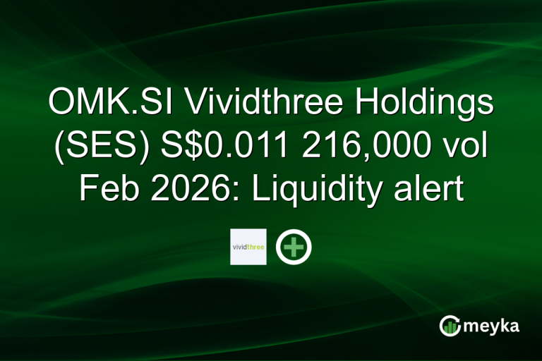 OMK.SI Vividthree Holdings (SES) S$0.011 216,000 vol Feb 2026: Liquidity alert