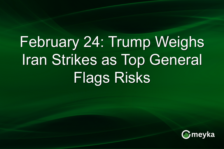 February 24: Trump Weighs Iran Strikes as Top General Flags Risks