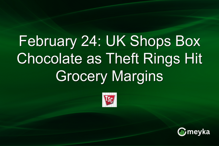 February 24: UK Shops Box Chocolate as Theft Rings Hit Grocery Margins