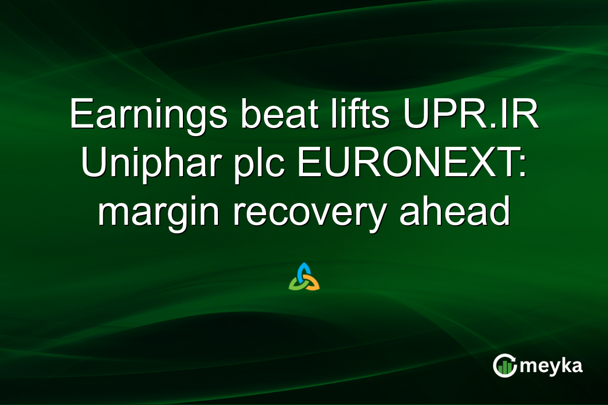 Earnings beat lifts UPR.IR Uniphar plc EURONEXT: margin recovery ahead
