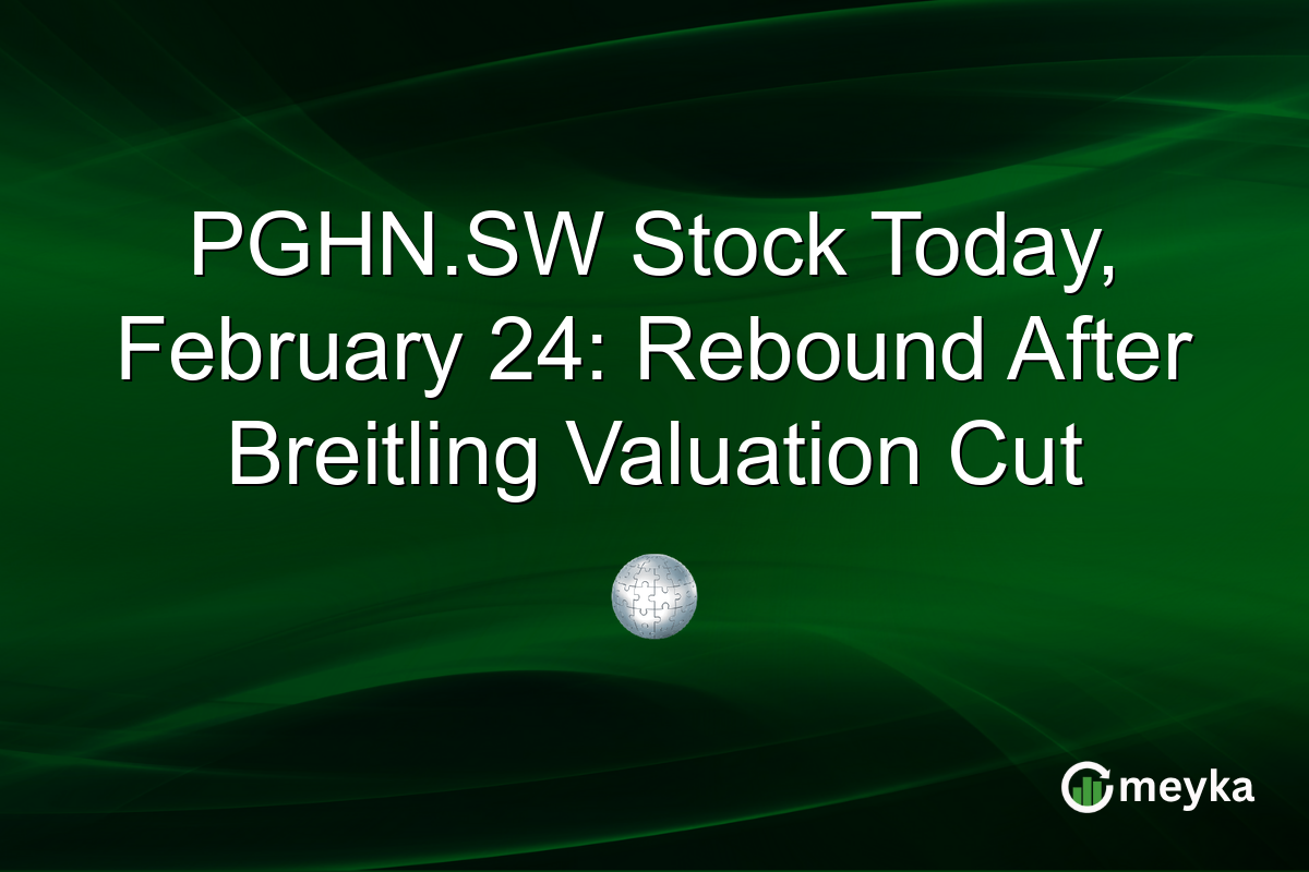 PGHN.SW Stock Today, February 24: Rebound After Breitling Valuation Cut