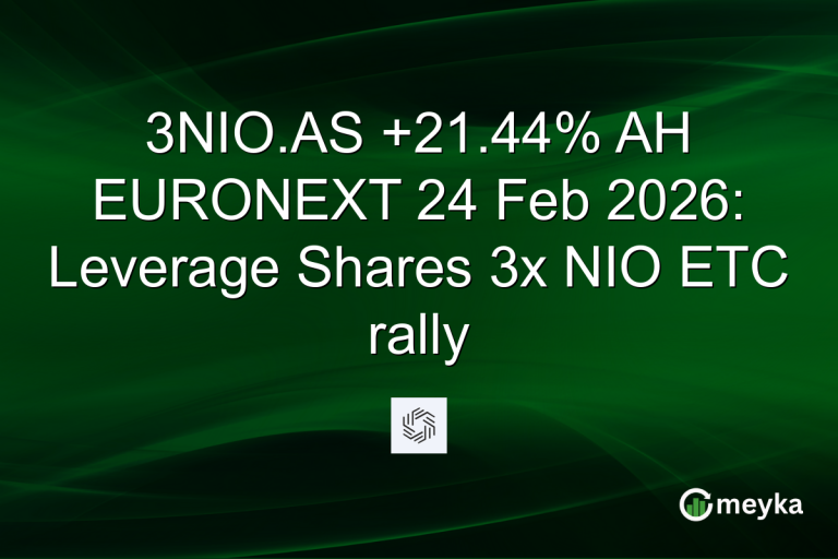 3NIO.AS +21.44% AH EURONEXT 24 Feb 2026: Leverage Shares 3x NIO ETC rally
