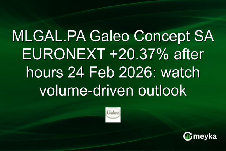 MLGAL.PA Galeo Concept SA EURONEXT +20.37% after hours 24 Feb 2026: watch volume-driven outlook