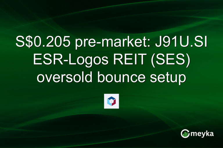 S$0.205 pre-market: J91U.SI ESR-Logos REIT (SES) oversold bounce setup