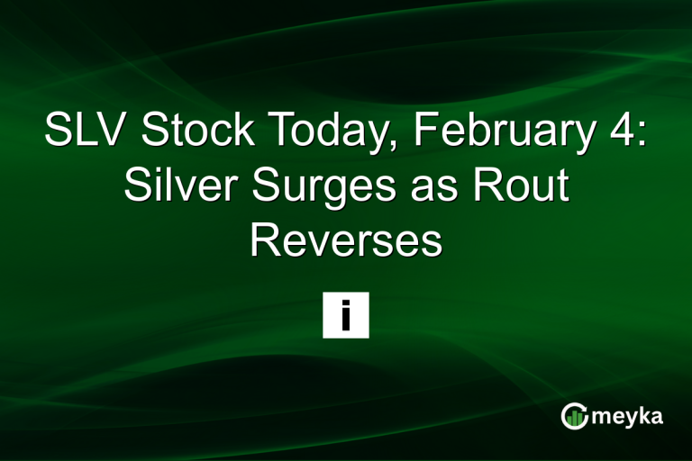 SLV Stock Today, February 4: Silver Surges as Rout Reverses
