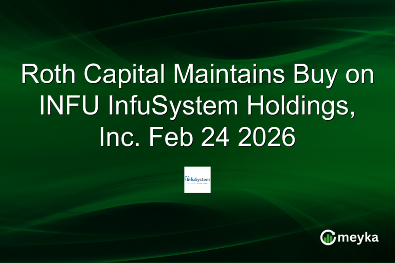 Roth Capital Maintains Buy on INFU InfuSystem Holdings, Inc. Feb 24 2026