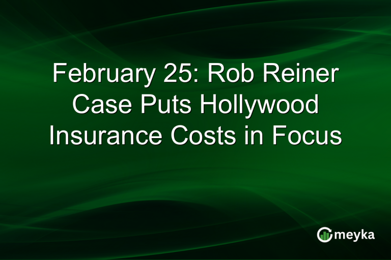 February 25: Rob Reiner Case Puts Hollywood Insurance Costs in Focus
