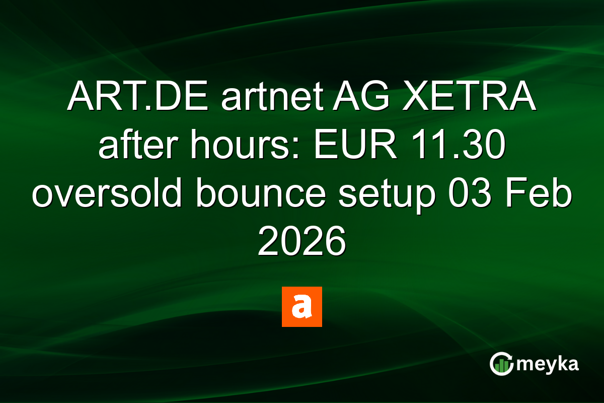 ART.DE artnet AG XETRA after hours: EUR 11.30 oversold bounce setup 03 Feb 2026