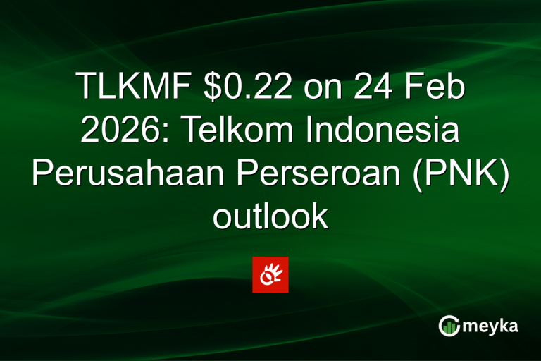 TLKMF $0.22 on 24 Feb 2026: Telkom Indonesia Perusahaan Perseroan (PNK) outlook