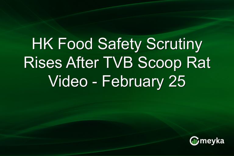 HK Food Safety Scrutiny Rises After TVB Scoop Rat Video - February 25