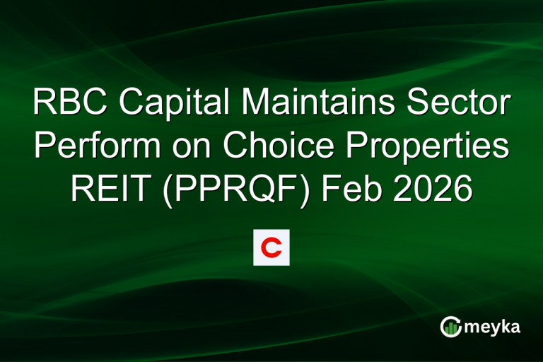 RBC Capital Maintains Sector Perform on Choice Properties REIT (PPRQF) Feb 2026